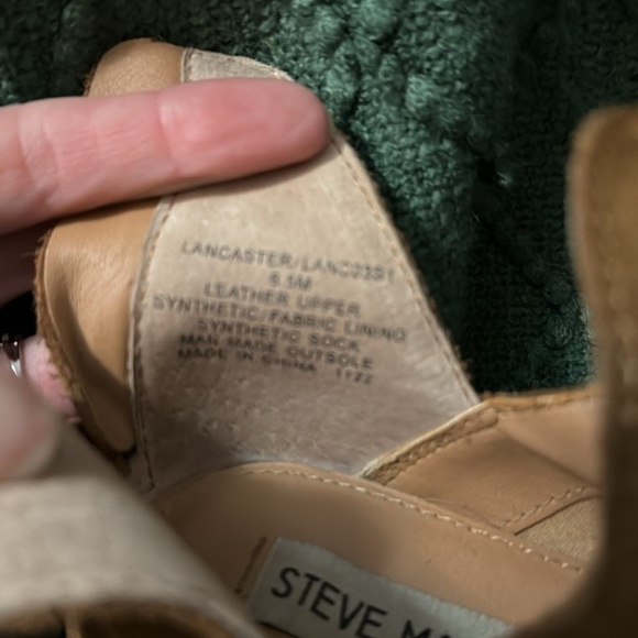 Tan Leather Steve Madden Booties - Size 6.5 - Picture 12 of 12